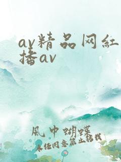 av精品网红主播av