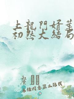 上龙门婿叶辰萧初然大结局