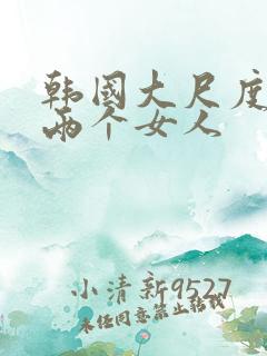 韩国大尺度电影两个女人