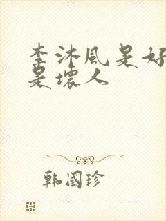 李沐风是好人还是坏人
