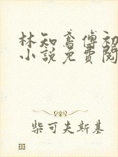 林知鸢傅初霁的小说免费阅读全文