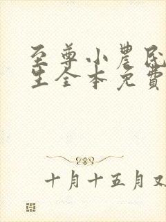 至尊小农民王木生全本免费阅读