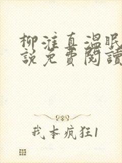 柳淮真温眠眠小说免费阅读无弹窗