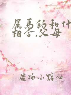 属马的和什么属相合,父母
