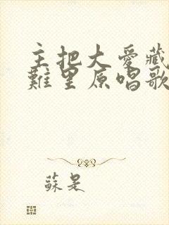 主把大爱藏在患难里原唱歌词