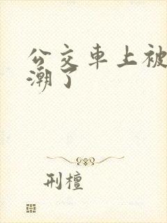 公交车上被顶高潮了