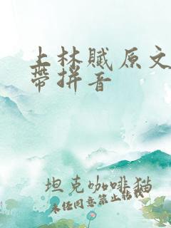 上林赋原文全篇带拼音