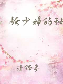 骚少妇的秘密