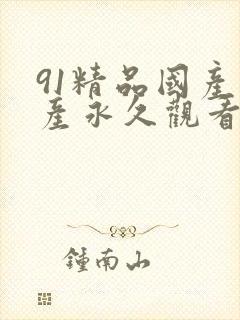 91精品国产自产永久观看在线