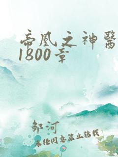 帝凰之神医弃妃1800章