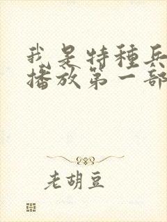 我是特种兵在线播放第一部