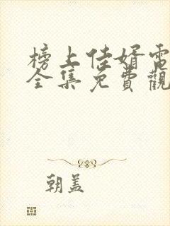 榜上佳婿电视剧全集免费观看