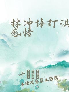 林冲棒打洪教头感悟