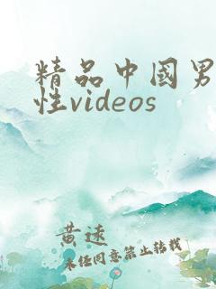 精品中国男同同性videos