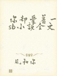 你却爱着一个他sb小说全文免费阅读