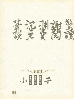萧沉渊谢惊澜小说免费阅读最新章节