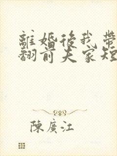 离婚后我带娃虐翻前夫家短剧全集免费观看