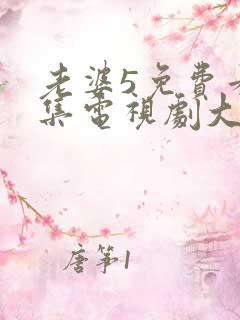 老婆5免费看全集电视剧大全