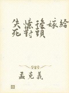 失忆后嫁给前夫死对头