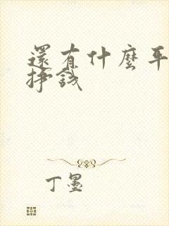 还有什么平台能挣钱