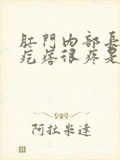 肛门内部长了个疙瘩很疼是怎么回事
