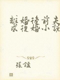 离婚后前夫哭着求复婚小说免费完整在线阅读