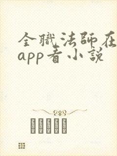 全职法师在哪个app看小说