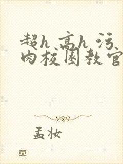 超h 高h 污肉校园教官