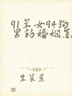 91羊女94狗男的婚姻怎么样