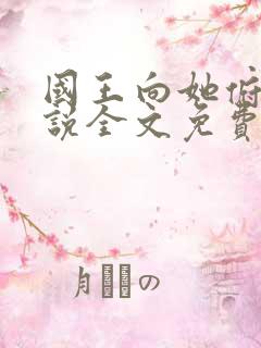 国王向她俯首小说全文免费阅读