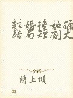 离婚后她捅破天结局短剧大结局
