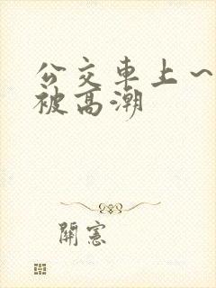 公交车上～嗯啊被高潮