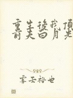 重生后我顶替了前夫白月光听网站