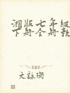 湘版七年级音乐下册全册教案