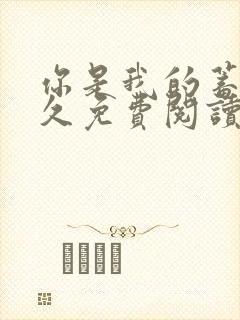 你是我的蓄谋已久免费阅读