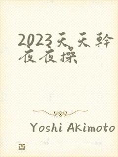 2023天天干夜夜操