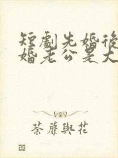 短剧先婚后爱闪婚老公是大佬