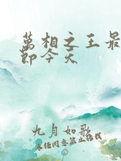 万相之王最新章节今天