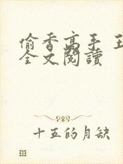 偷香高手 王发全文阅读