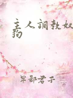 主人调教奴隶母狗