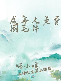 成年人免费看美国毛片