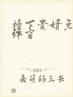 榜下贵婿免费无弹窗