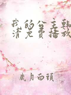 我的公主韩剧高清免费播放