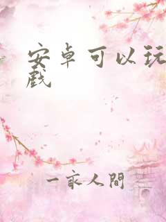 安卓可以玩的游戏