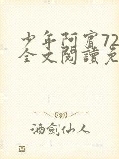 少年阿宾72章全文阅读免费