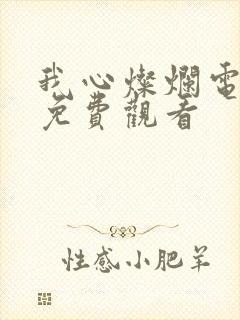 我心灿烂电视剧免费观看