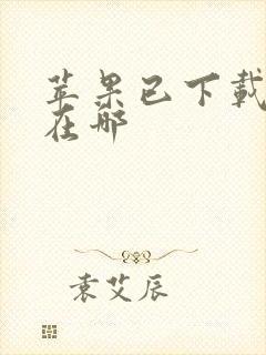 苹果已下载文件在哪