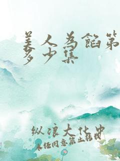 美人为馅第一季多少集