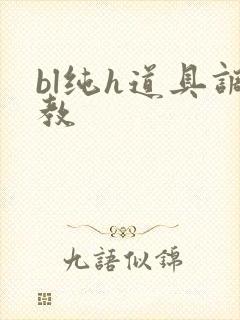 bl纯h道具调教