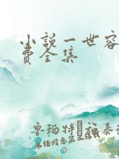 小说一世容安免费全集